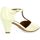 Chaussures Femme Sandales et Nu-pieds Pao Nu pieds cuir vernis Blanc