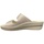 Chaussures Femme Chaussons Enval 3767022 Doré