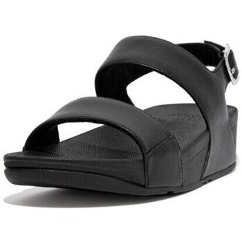 Chaussures Femme Sandales et Nu-pieds FitFlop LULU LEATHER BACK-STRAP SANDALS ALL BLACK Beige
