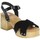 Chaussures Femme Sandales et Nu-pieds Porronet FI2881 Noir