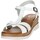 Chaussures Femme Sandales et Nu-pieds Porronet FI2837 Blanc