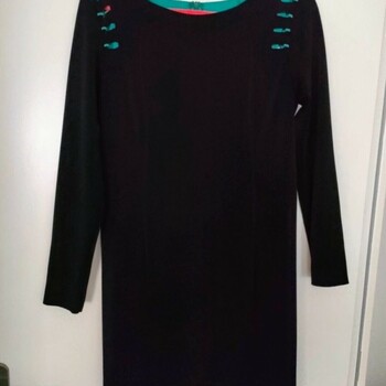 Vêtements Femme Robes courtes Cop Copine Malles / coffres de rangements Noir