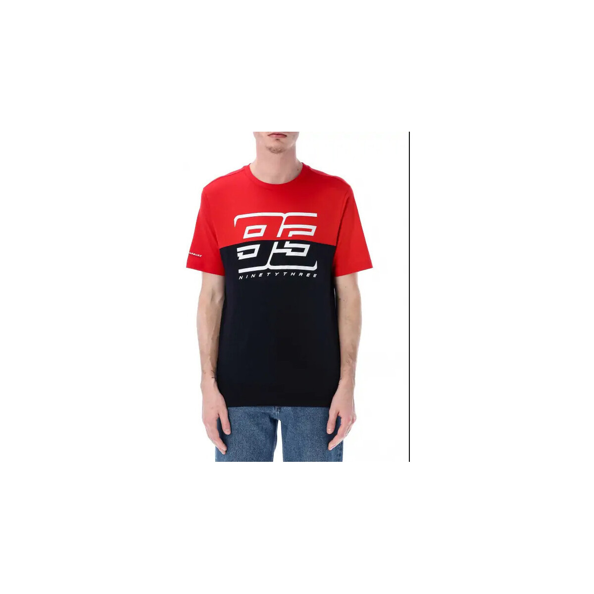 Vêtements Homme T-shirts manches courtes Marc Marquez - T-shirt - bicolore Noir