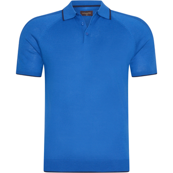 Vêtements Homme Polos manches courtes Cappuccino Italia Tipped Tricot Polo Bleu