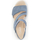 Chaussures Femme Sandales et Nu-pieds Gabor Sandales en suède à talon plat Bleu