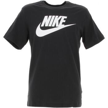 Vêtements Homme T-shirts manches courtes Nike M nsw tee icon futura Noir