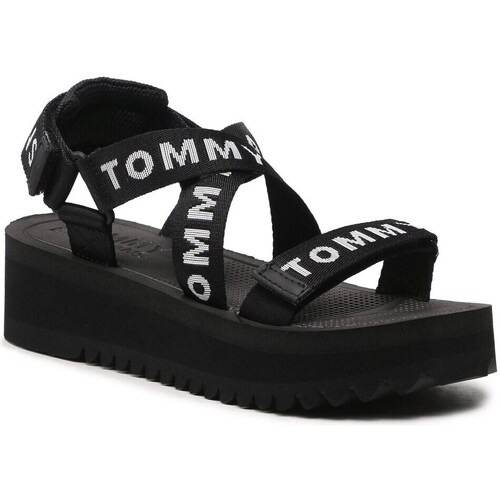 Chaussures Femme Sandales et Nu-pieds Tommy Hilfiger EN0EN02119 0GJ Noir