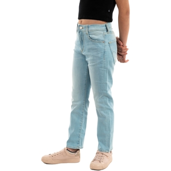 Vêtements Fille Jeans Bermuda Mike Bleu Clairises g412basiw6062231 Bleu