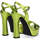 Chaussures Femme Sandales et Nu-pieds Giampaolo Viozzi  Vert