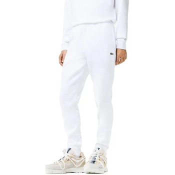 Vêtements Homme Pantalons de survêtement Lacoste molleton Blanc