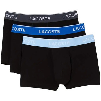 Sous-vêtements Homme Boxers Lacoste Pack x3 casual marine Noir