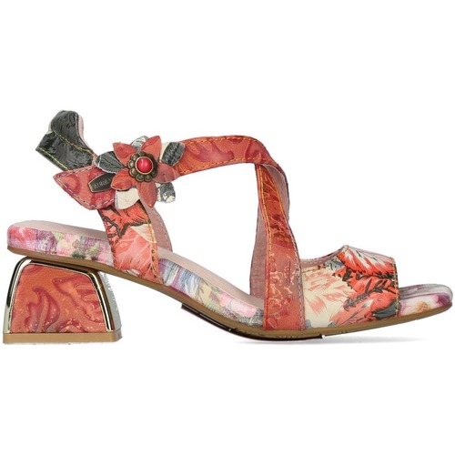 Chaussures Femme Sandales et Nu-pieds Laura Vita LOEO 01 Rouge