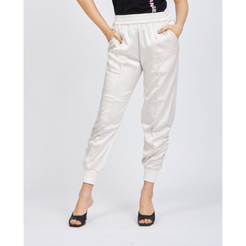 Vêtements Femme Pantalons Triangles / Sans armaturesA7 Pantalon  avec taille élastique Beige