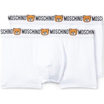 Sous-vêtements Homme Boxers Moschino 231V1A13864402 Blanc