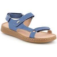 Chaussures Femme Sandales et Nu-pieds Grunland Sandalo  1203 Jeans Bleu