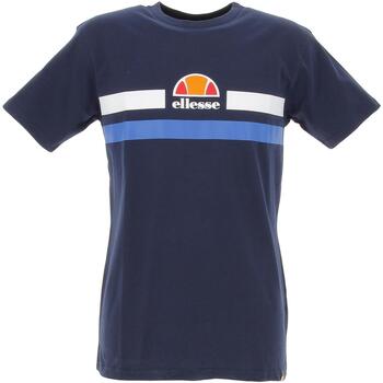 Vêtements Homme T-shirts manches courtes Ellesse Aprel navy tee Bleu