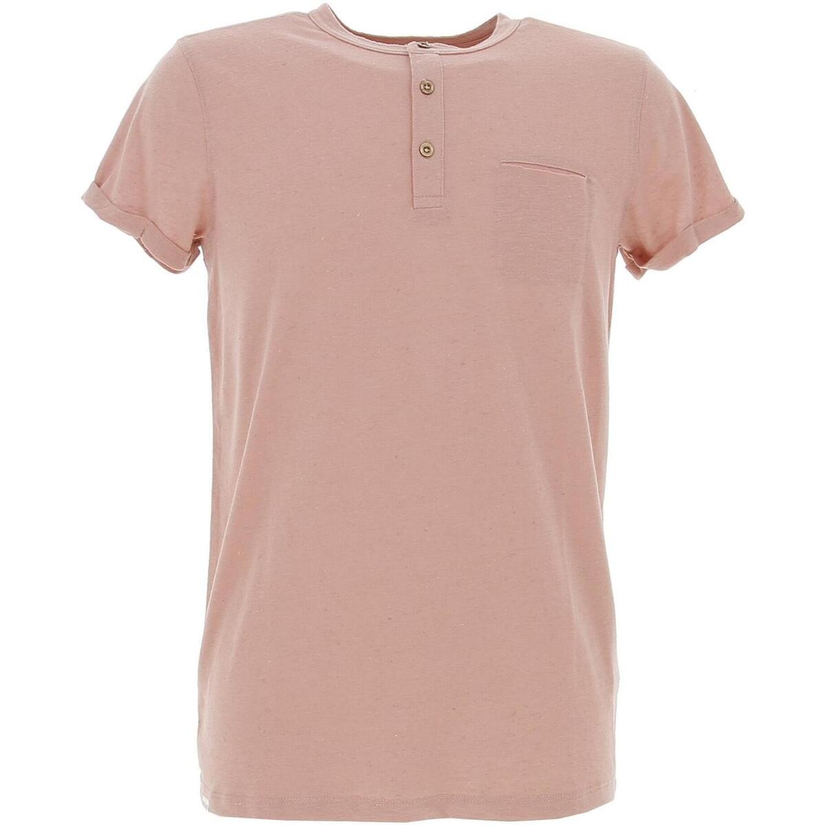 Vêtements Homme T-shirts manches courtes Deeluxe Gintonic ts Rose