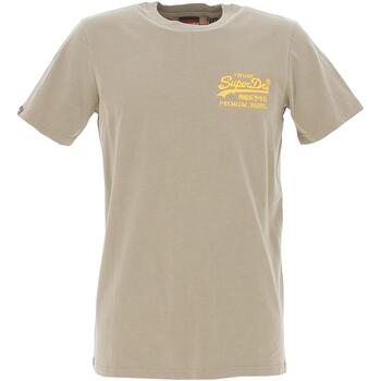 Vêtements Homme clothing women lighters s cups Superdry Vintage vl neon tee canyon sand brown Beige