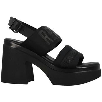 Chaussures Femme Le top des sweats Replay LYBRA WRITE Noir