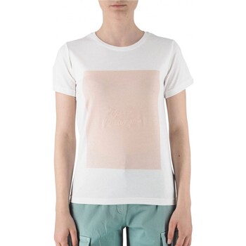 Vêtements Femme T-shirts & Polos Ko Samui Tailors T-shirt coupe slim avec broderie Blanc