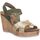 Chaussures Femme Sandales et Nu-pieds Plakton Platform plantio Vert