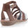 Chaussures Femme Sandales et Nu-pieds Diabolo Studio Sandales / nu-pieds Femme Marron Marron