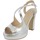 Chaussures Femme Sandales et Nu-pieds L'angolo 5753004.16 Argenté