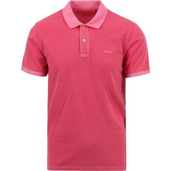 Vêtements Homme Plus Tropical Beach Shirt Gant Polo Sunfaded Rose Rose