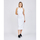 Vêtements Femme Robes Emporio Armani EA7 Robe longue Logo Series en modal mélangé Blanc