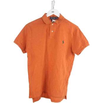 Vêtements Femme Débardeurs / T-shirts sans manche Ralph Lauren Top en coton Orange