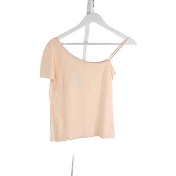 Vêtements Femme Débardeurs / T-shirts sans manche Vanessa Bruno Top asymétrique en coton Rose