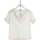 Vêtements Femme Débardeurs / T-shirts sans manche Sandro Top manches courtes en coton Blanc