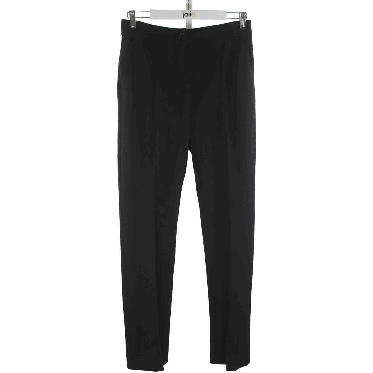 Vêtements Femme Pantalons Sportmax Pantalon droit en laine Noir