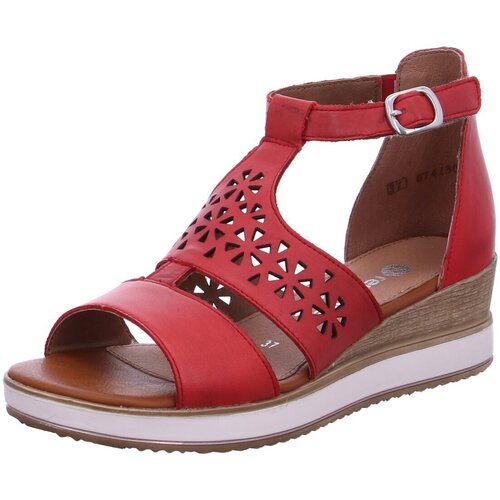 Chaussures Femme Sandales et Nu-pieds Remonte  Rouge