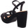 Chaussures Femme Sandales et Nu-pieds Idana  Noir