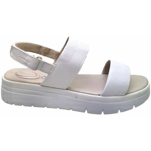 Chaussures Femme Sandales et Nu-pieds Tamaris TAM858705bi Blanc