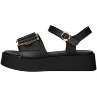 Chaussures Femme Sandales et Nu-pieds Frau 89p4 santal Femme Noir Noir