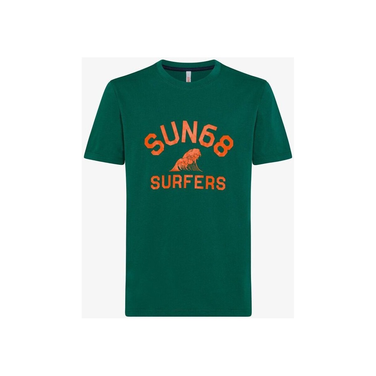 Vêtements Homme T-shirts manches courtes Sun68  Vert