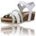 Chaussures Femme Sandales et Nu-pieds Inter-Bios Sandalias Confortable Sandalias con Cuña para Mujer de Inter-Bios 5803 - Urbana Multicolore