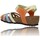 Chaussures Femme Sandales et Nu-pieds Inter-Bios Sandalias Confortable Sandalias con Cuña para Mujer Inter-Bios 5338 - Colorido Multicolore