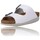Chaussures Femme Sandales et Nu-pieds Inter-Bios Sandalias Confortable Sandalias Bios con Hebillas para Mujer de Inter-Bios 7206-MM Blanc