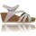 Chaussures Femme Sandales et Nu-pieds Inter-Bios Sandalias Confortable Sandalias con Cuña para Mujer de Inter-Bios 5633 - Cómodas Multicolore