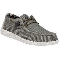 Chaussures Homme Mocassins Hey Dude Wally Sox Stitch Gris