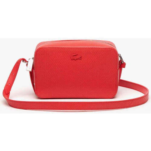 Sacs Femme Pochettes / Sacoches Lacoste LACOSTE Maglietta bianco navy  NF3879KL Rouge