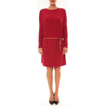 Vêtements Femme Robes Dress Everest Code Robe 53021 bordeaux Rouge
