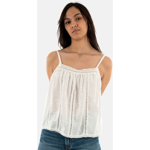 Vêtements Femme Débardeurs / T-shirts sans manche Superdry w6011594a Blanc