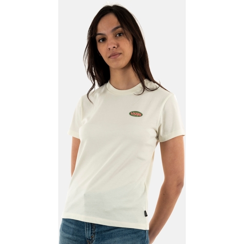 Vêtements Femme T-shirts manches courtes Flowers Vans 0003v2 Blanc
