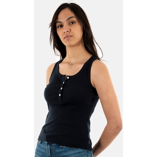 Vêtements Femme Débardeurs / T-shirts sans manche Superdry w6011768a Bleu