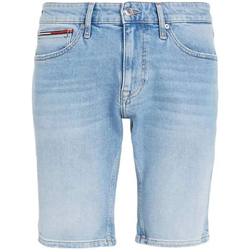 Vêtements Homme Shorts / Bermudas Tommy Camiseta Jeans Original logo Bleu