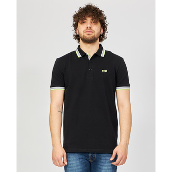 Vêtements Homme T-shirts & Polos BOSS Polo  Paddy avec logo Noir